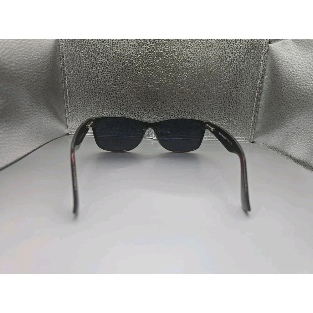 Marc Hunter 7924 Shiny Black & Red Tortoise Men’s Square Sunglasses 55-17-140